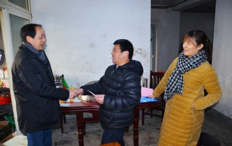 群眾冷暖掛心頭！公司黨總支開展春節(jié)前走訪慰問