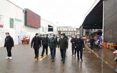 市發(fā)改委、經(jīng)開區(qū)管委會(huì)等上級(jí)有關(guān)部門領(lǐng)導(dǎo)帶隊(duì)檢查市場(chǎng)保供工作