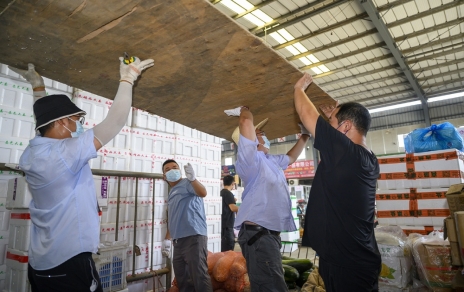 迎考，“蔬菜人”一步一腳印 （蔬菜市場(chǎng)創(chuàng)建持續(xù)推進(jìn)系列）