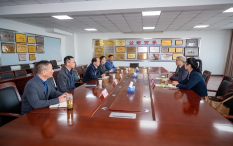 全國城市農(nóng)貿(mào)中心聯(lián)合會副會長陳谞一行到公司考察調(diào)研